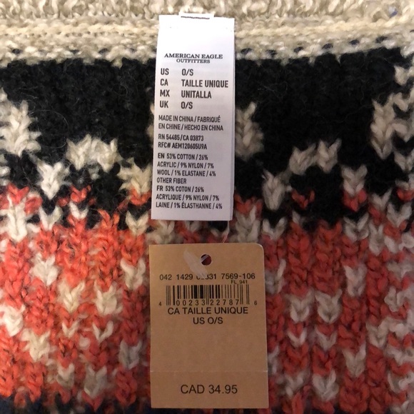 *NEW* American Eagle Knit Wrap Scarf - Picture 5 of 6